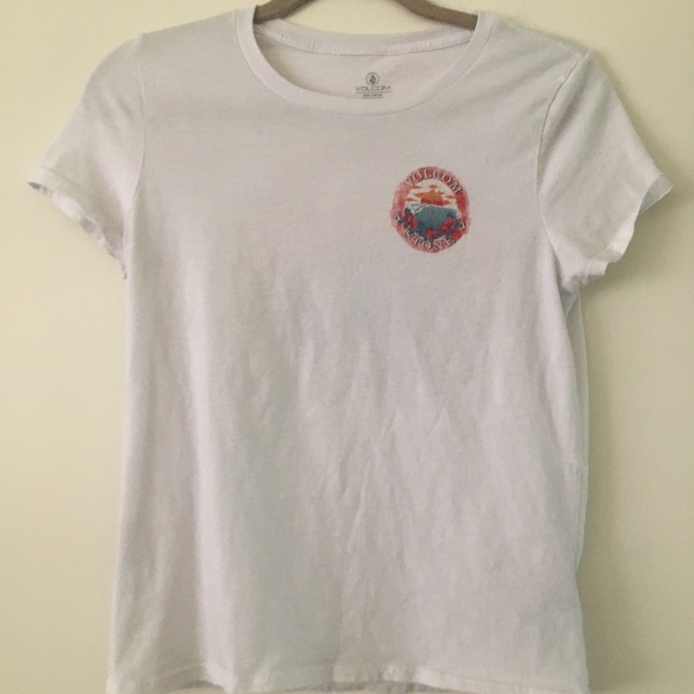 👚Volcome White T-shirt | Women’s Small